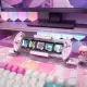 DIVOOM TIMES GATE PINK Pixel Art Informative Display Desktop Companion Dynamic Light Effects Increase Gaming experience Clock. 
