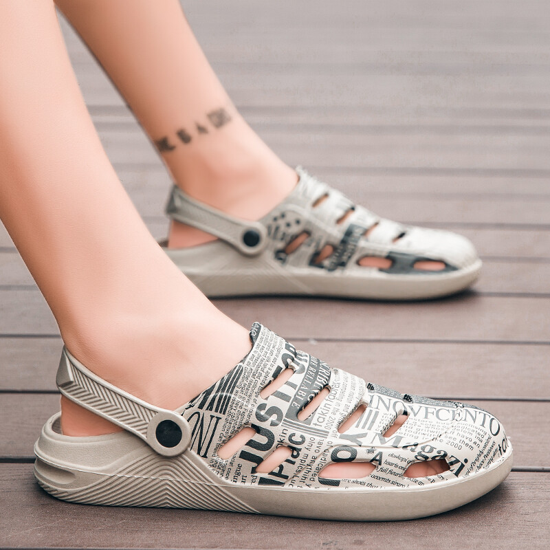 Crocs xăng đan xăng đan nam dép lê thường ngày giảm giá cho nam xăng đan thạch ngoài trời chính hãng xăng đan đi biển phong cách crocs xăng đan thời trang mùa hè cho nam