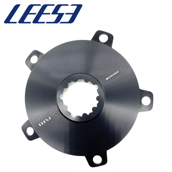 LEESE Chainring Adapter Spider Converter for Direct Mount GXP To BCD144 5Holes Fixed Gear Track BMX Bike Parts 144bcd