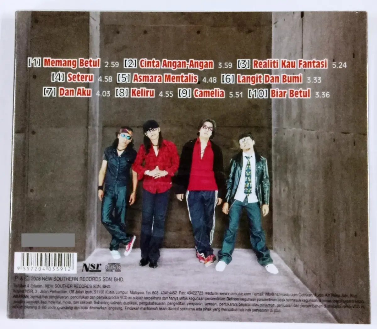Kumpulan Akar Biar Betul Memang Betul Cd Malay Rock Music Cd Lazada