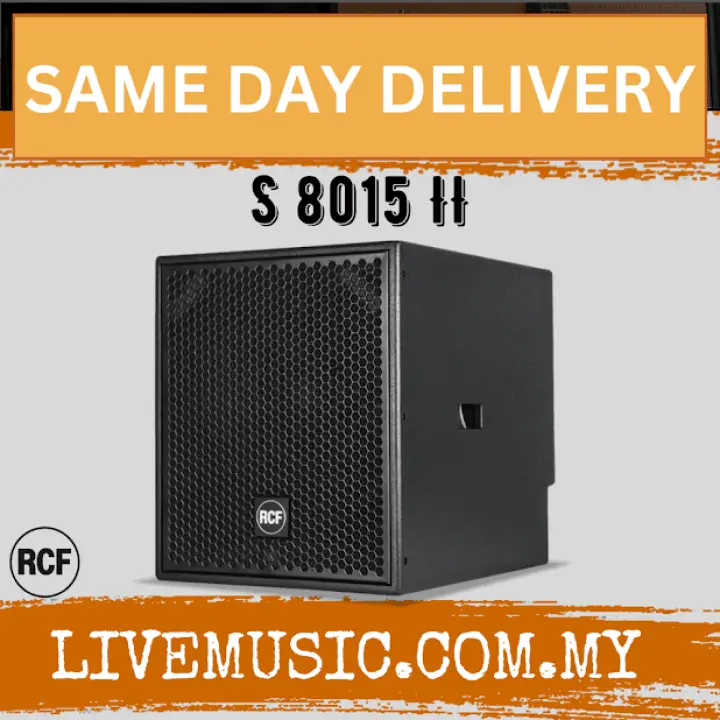 RCF S8015 II High-Efficiency Subwoofer ( S8015II / S-8015 II )
