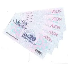 Aeon Voucher Rm100 Expiry 2022 2023 Lazada