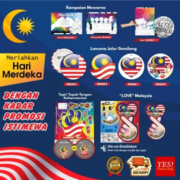 Beli kad bendera Pada Harga Terendah Lazada.com.my