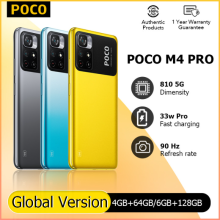 Global Version POCO M4 Pro 5G NFC 4GB 64GB / 6GB 128GB Smartphone MTK Dimensity 810 6.6