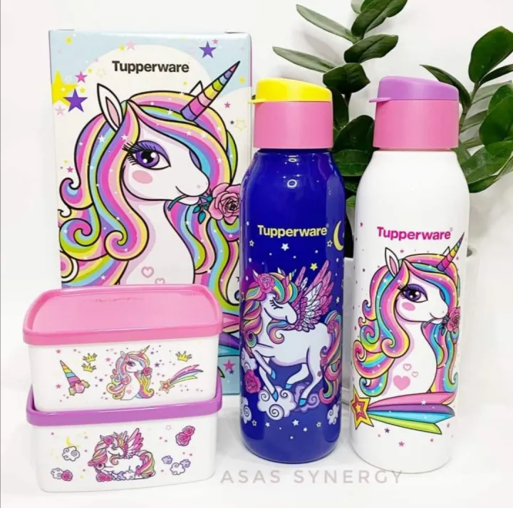 [NEW] [LIMITED] [🦄] TUPPERWARE UNICORN COLLECTION SET