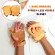 Electric Toast Hand USB Heating Gloves Half Wearable Fingerless Warmers Cute. 