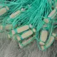 1.2x30m Clear Permium Green White Net Fish Fishing Gill Trap Monofilament Mesh + Float -. 