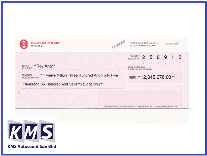 Cheque Writer Software Lazada