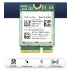 NFA765 WiFi Mudule Card 2400Mbps Fast Speed Wireless Card Network Adapter Bluetooth-compatible 5.3 Support Win10 Win11. 