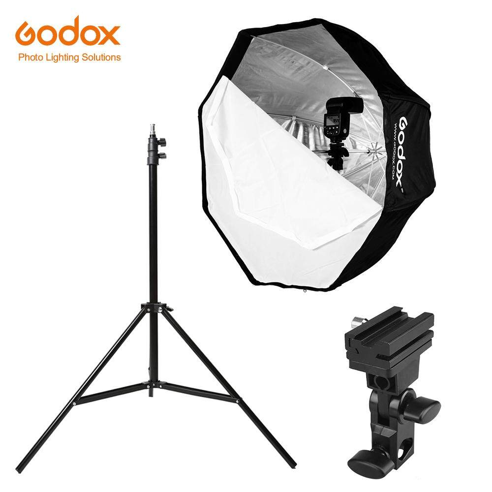 Godox TL-5 5in1 Bulb Tricolor Light Head Lamp Octagon 95cm Softbox Grid 