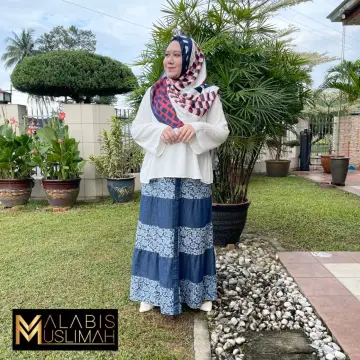 Beli Kain Skirt Labuh Muslimah Pada Harga Terendah Lazada Com My