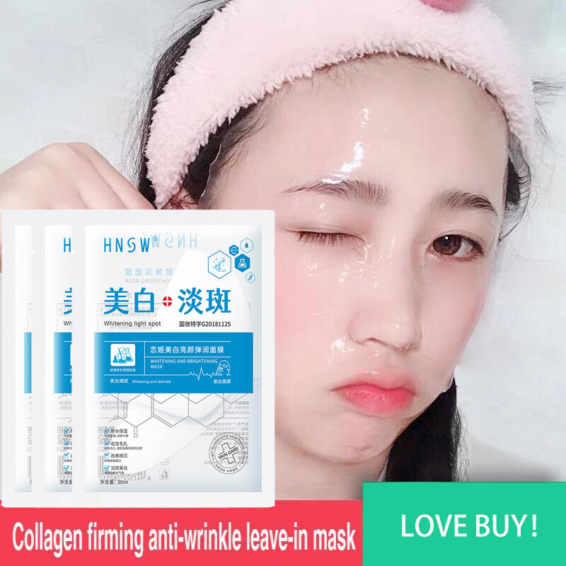 Gambar Hnsw Koihime Removal Chloasma Spots Removes Melanin Whitening removing freckle masks Shrink pores Brightening Moisturizing