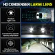 COLIGHT 40000LM H4 H7 Led Mini Projector Lens H8 H11 Canbus 9005 HB3 9006 HB4 9012 Hir2 Car Headlight Bulbs 100W Lamp 12V 24V 6000K with Canbus For Car Motorcycel. 
