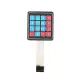 Membrane Switch Matrix Array Keyboard Keypad Control Panel Pad DIY Kit For Arduino 1 2 3 4 5 12 16 20 Key Button 3*4 4*4 4*5. 