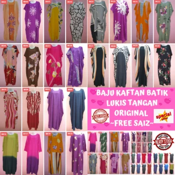 Shop Baju Kurung Batik Kelantan Cotton online  Lazada.com.my