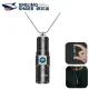Smiling Shark SD7151 LED Mini Flashlight Super Bright Key Chain Torch Light 4Mode Type-c Rechargeable Lighting Waterproof Convenient Lightweight. 