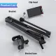 Lazy Holder Long Arm Clamp Mobile Phone Tablet Stand Holder 360 Rotating Adjustable Telescopic Lazy Bracket Bed Desk Table Stand. 