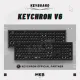 [READY STOCK] Keychron V6 / V6 Max Keyboard Kit Hot-Swap Custom RGB QMK VIA South Facing Screw In Stabilizers Customisable Driver. 