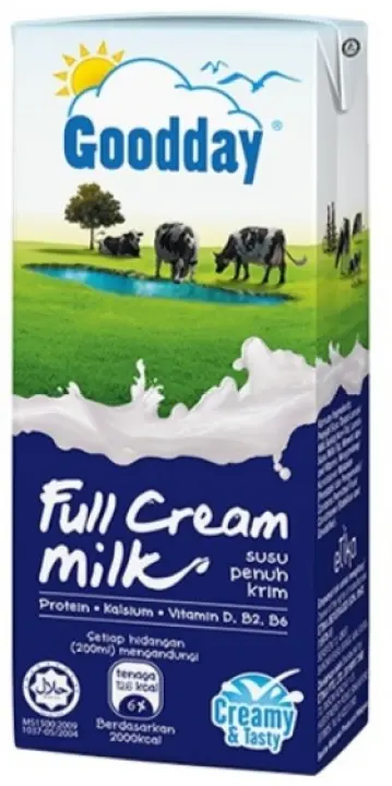 Goodday Uht Full Cream Milk 200ml Lazada