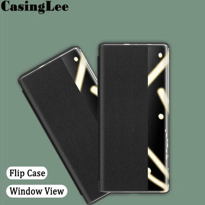 For Redmi Note 14 Pro Case Smart View Window Flip Cover For Redmi Note14 Pro Plus Case Auto Sleep Leather Phone Cases
