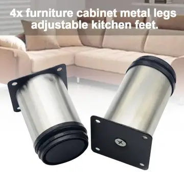 6/12/18/30cm Furniture Leg Adjustable Aluminium Alloy Cabinet Strong Bearing Bed 