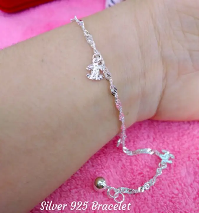 Silver 925 Bracelet Gelang Tangan Dewasa Lazada