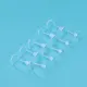 10 Pcs/lot 20G Bioflex Clear Nose Rings Retainer L-Shaped Nose Screw Studs Skin Color Nose Bone Pins 2mm Ball Nostril Piercings Body Jewelry. 