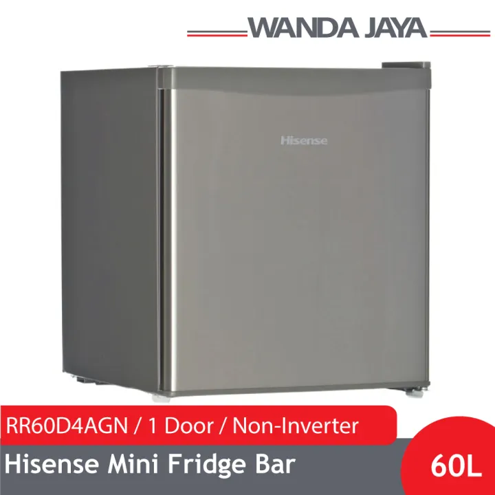 Hisense 60l Mini Fridge Mini Bar Rr60d4agn Lazada