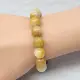 5403#天然黄东陵水晶手链 Natural Yellow Aventurine Crystal Bracelet (财富 Wealth，富裕 Prosperity) 黄东陵 Yellow Aventurine. 