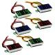 0.36 inch Mini Digital Voltmeter Voltage Tester Meter LED Display Module DC4.5V-30V DC0-100V 2-Wire/3-Wire Voltmeter Voltage Tester Panel Meter Gauge for Motorcycle Car Red Blue Green. 