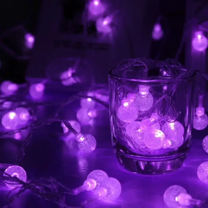 lights purple