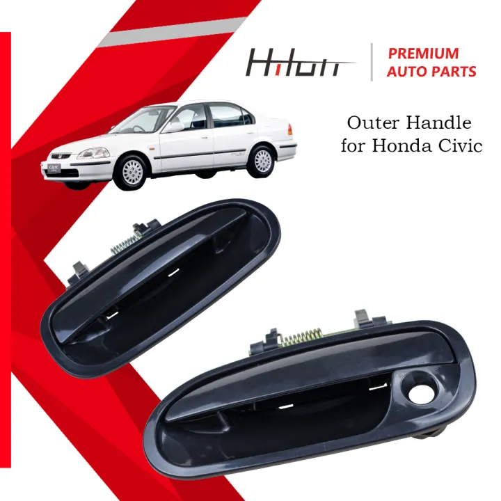 Genuine Honda Parts 72140-S04-003 Exterior Passenger Side Front Door Handle Genuine Honda Parts 72140-S04-003 Exterior Passenger Side Front Door Handle