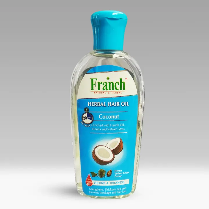 Franch Coconut Herbal Hair Oil 200ml Lazada