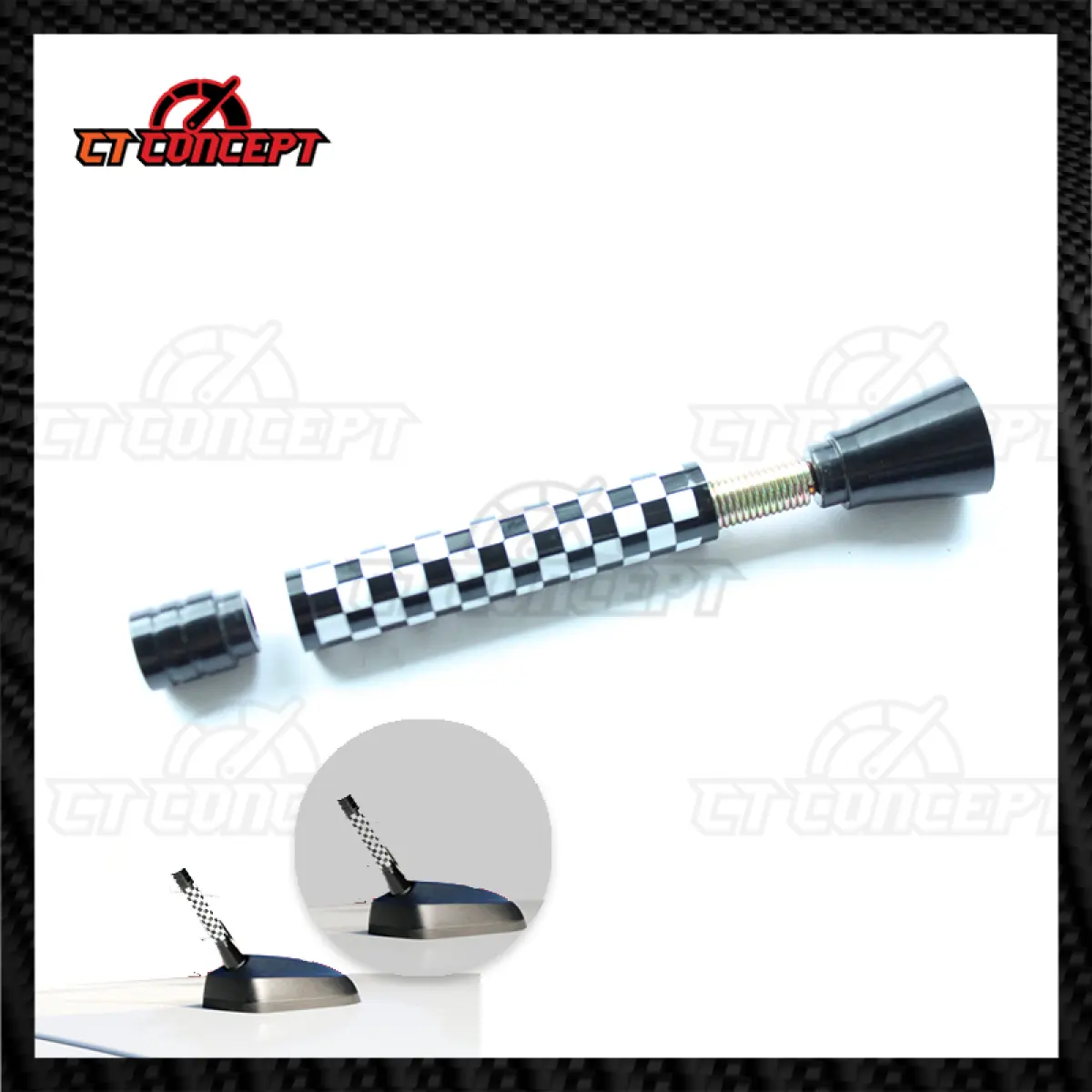 [READY STOCK] CT CONCEPT MINI COOPER CAR ANTENNA CAR AERIAL ANTENA KERETA  ANTENA RADIO