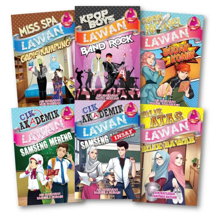Koleksi Buku Novel Blink Koleksi Pilihan Novel Remaja Buku Blink Random Buku Novel Bacaan Kanak2 Lelaki Dan Perempuan Lazada