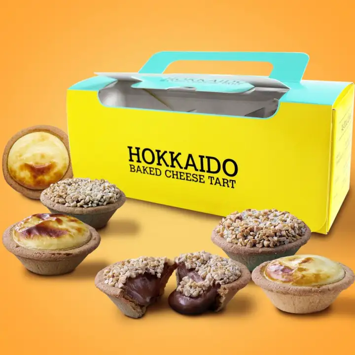 Hokkaido Baked Cheese Tart Box Of 6 Regular Tart Selected Store Only F B Ecoupon Lazada