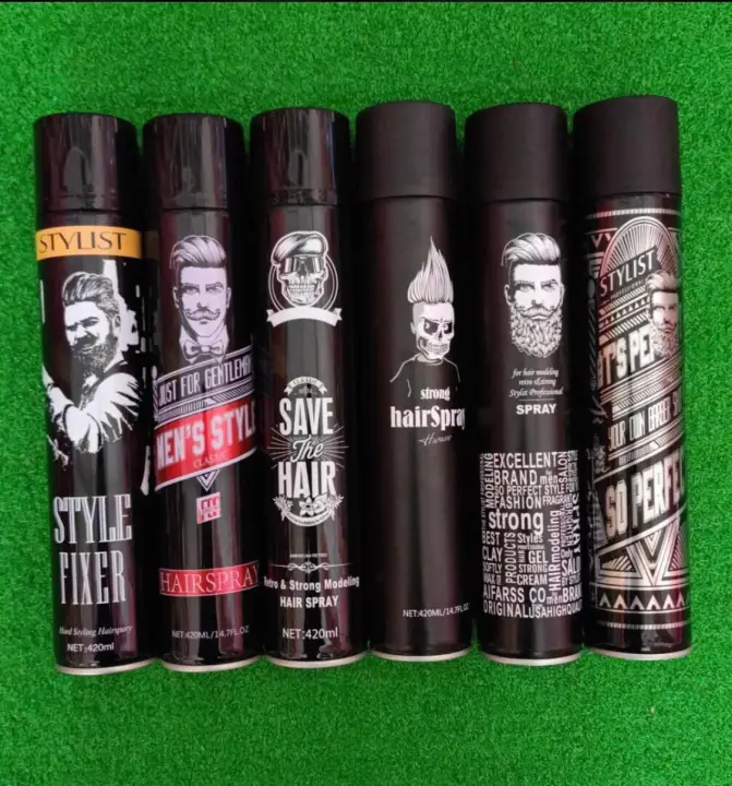 Spray Rambut Lelaki Hair Spray 420ml Lazada