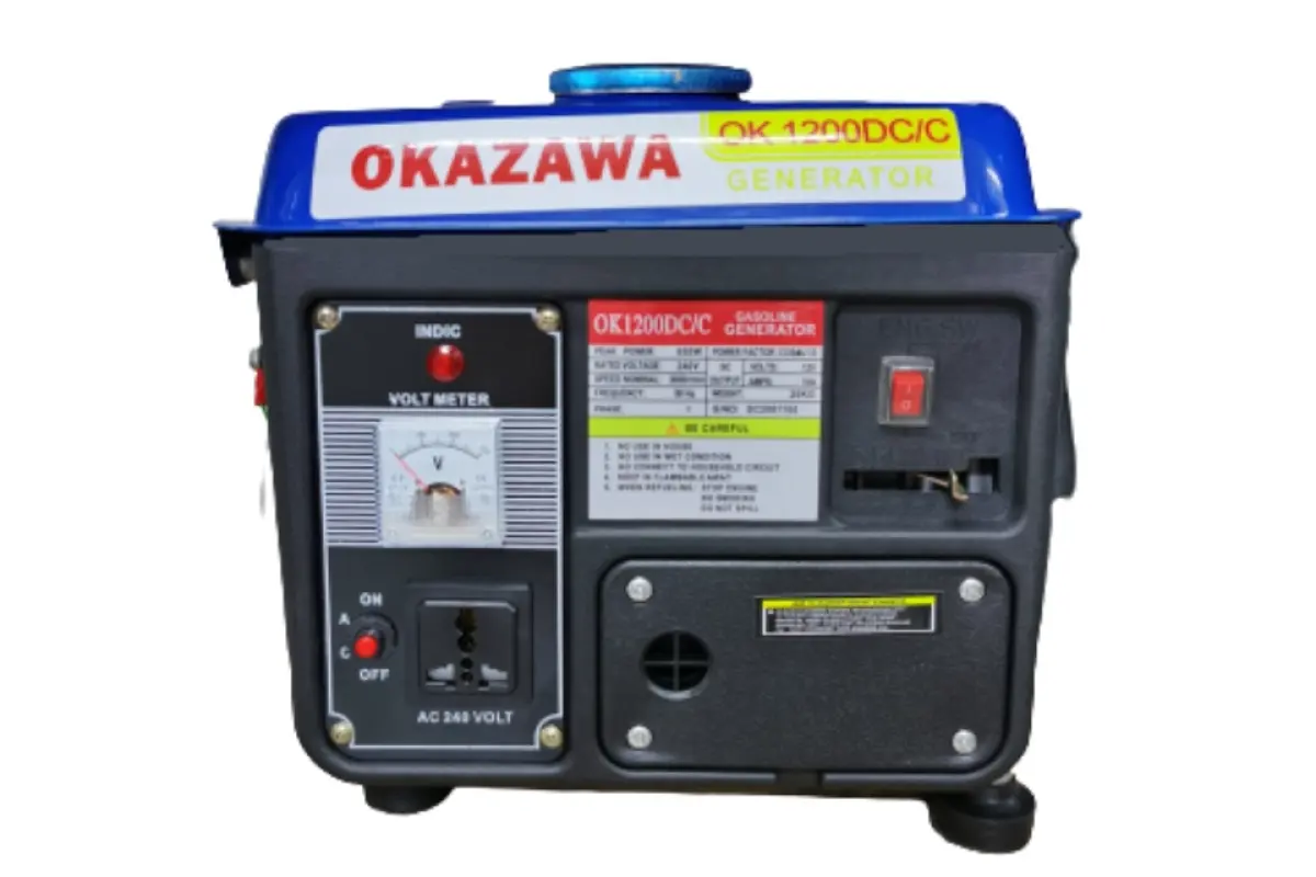 Okazawa Ok1200dc C 650w Portable Gasoline Generator Generator Pasar Malam Lazada