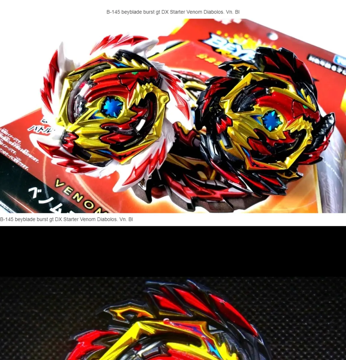 B 145 Beyblade Burst Gt Dx Starter Venom Diabolos Vn Bl Lazada