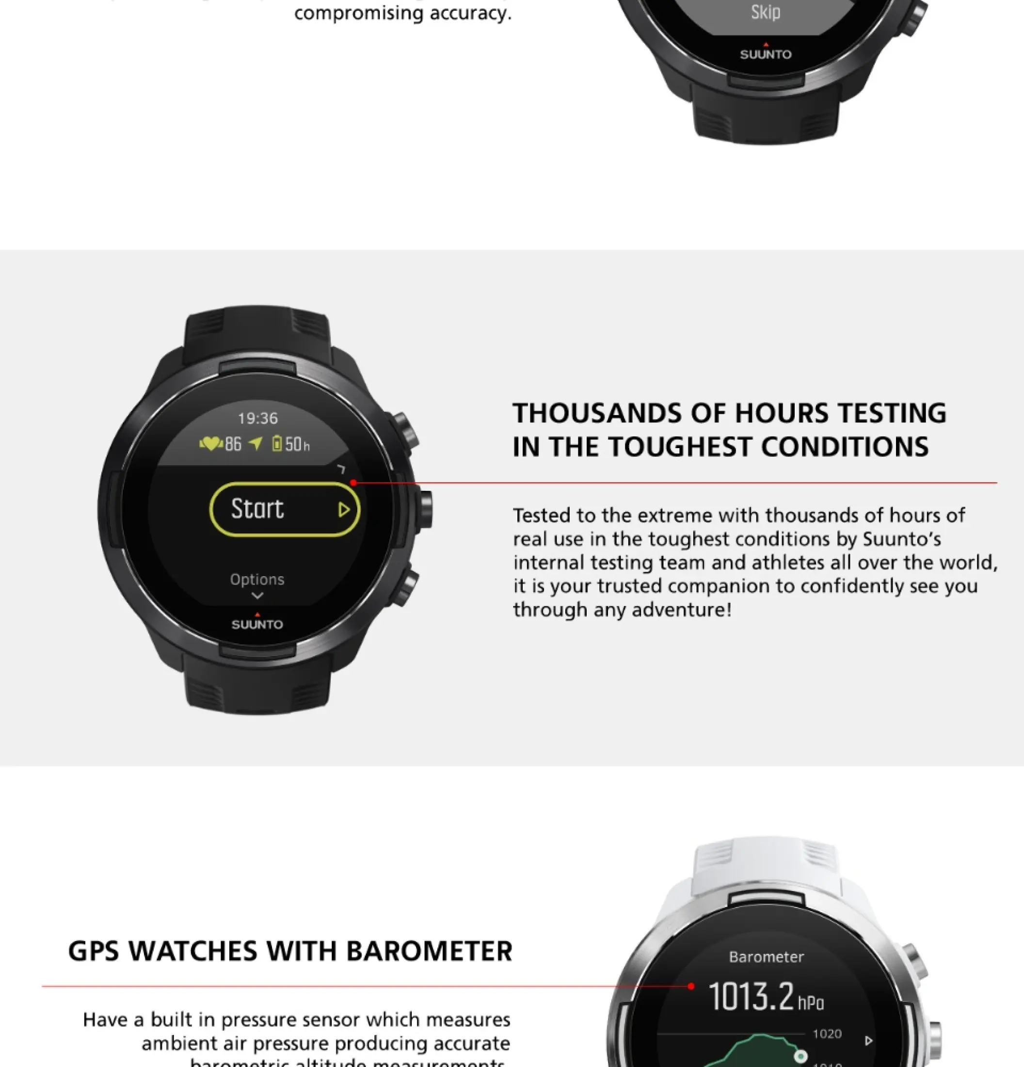 SUUNTO 9 Baro Graphite SUSS050407000 | YL TIME - www.yltime.my