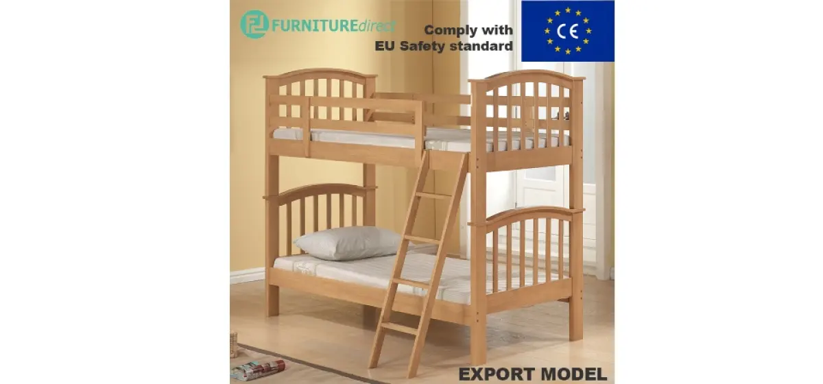 Furniture Direct Barbican Solid Wooden, Ladd Furniture Bunk Beds