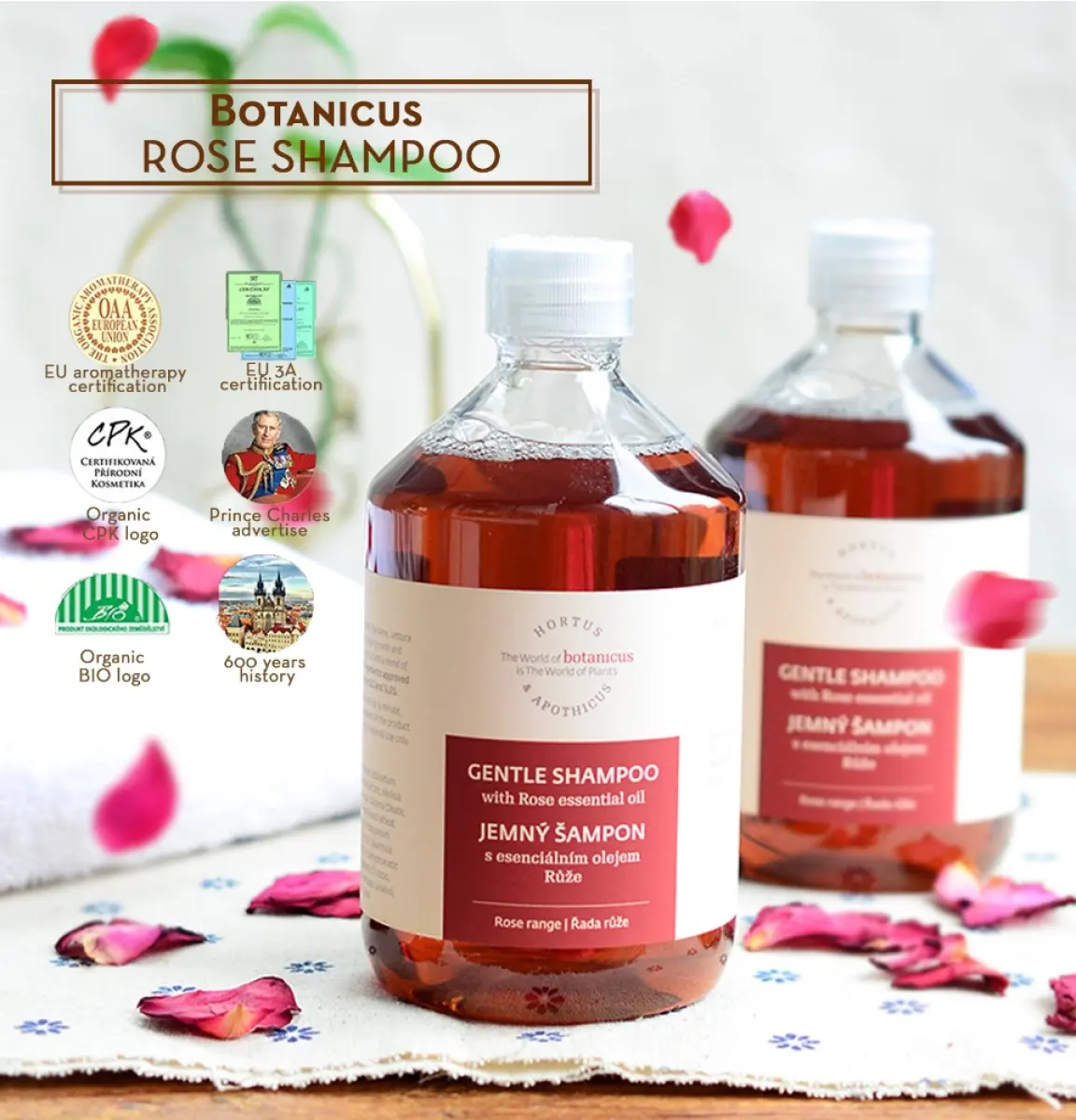 Botanicus Rose Shampoo Nourish Volumizing Lazada