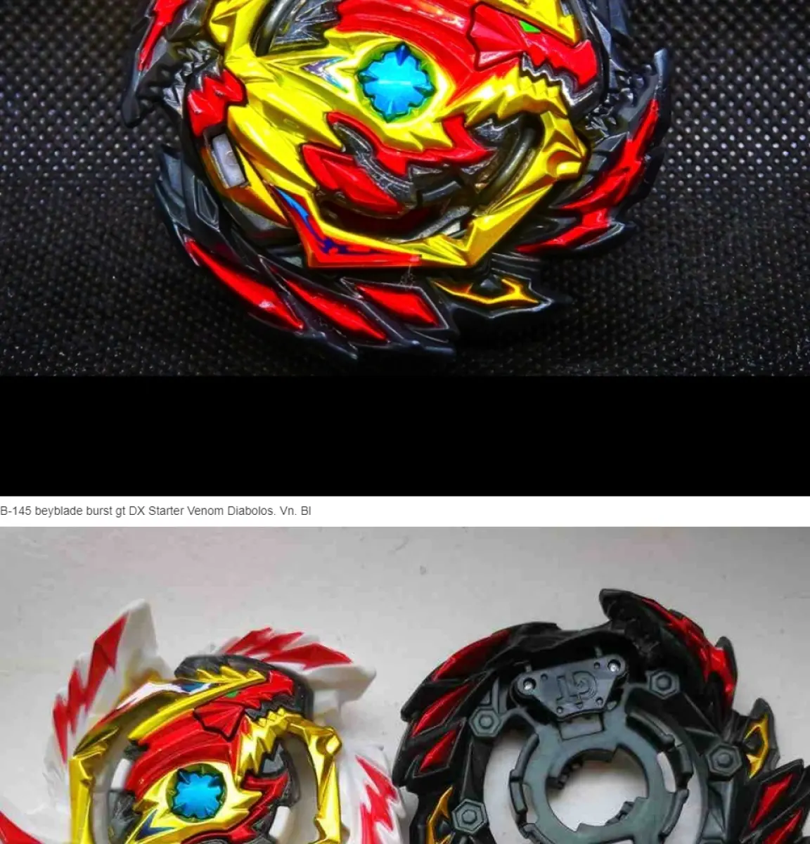 B 145 Beyblade Burst Gt Dx Starter Venom Diabolos Vn Bl Lazada