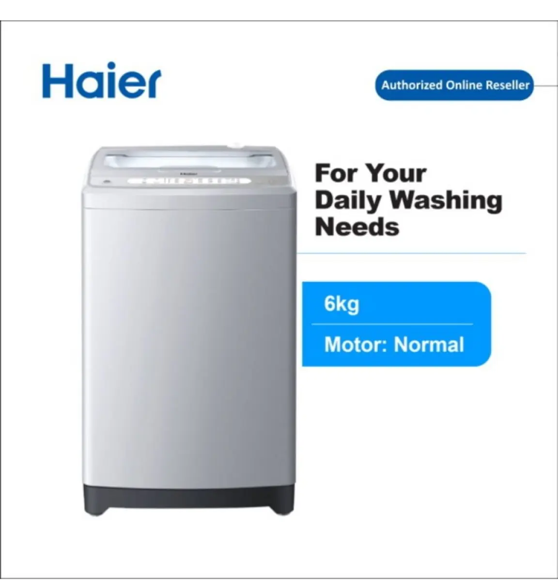 Haier 7kg Fully Auto Top Load Washing Machine Mesin Basuh Hwm70 M1201 Lazada