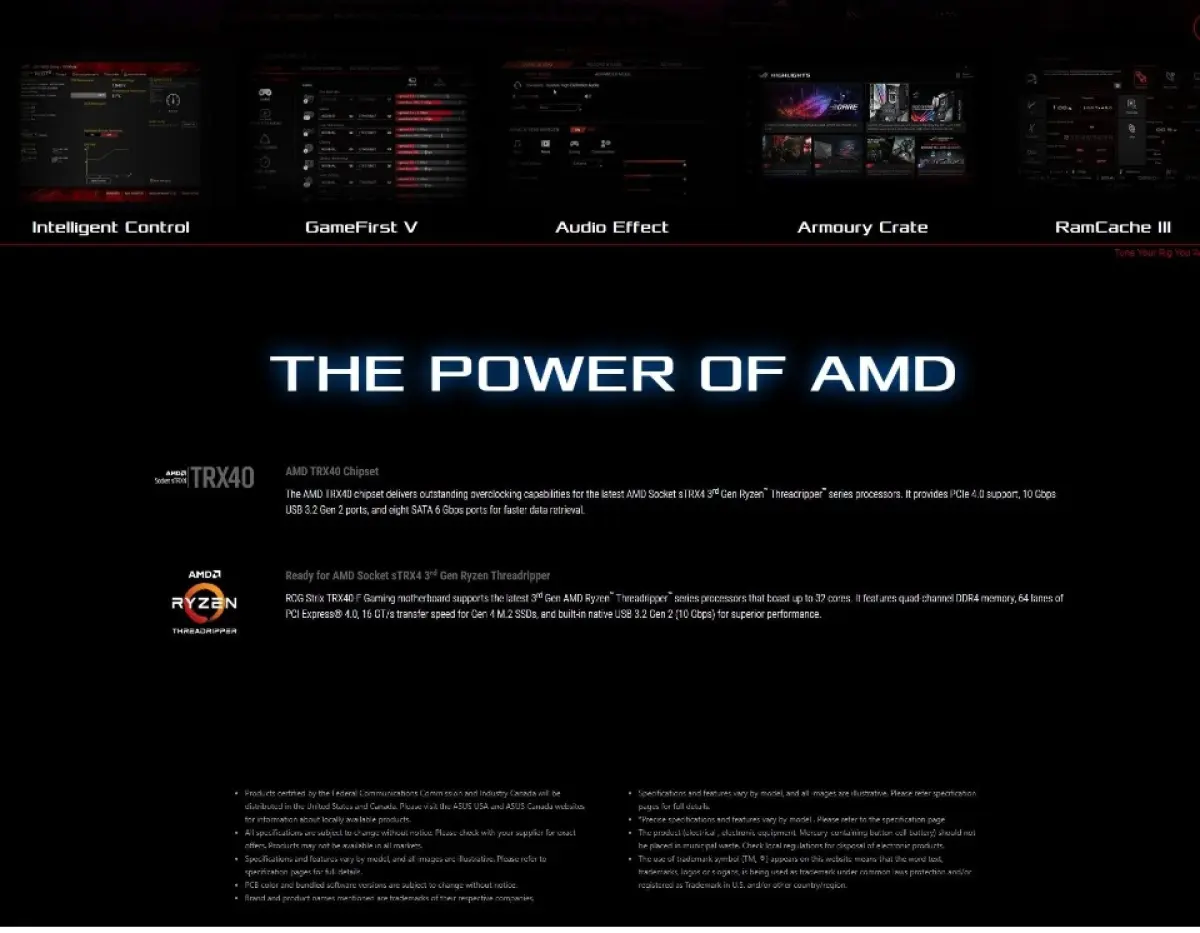 Asus Rog Strix Trx40 E Gaming Amd Trx40 Atx Motherboard Str4 For 3rd Gen Amd Ryzen Asus Rog Strix Trx40 E Gaming Amd Trx40 Atx Motherboard Str4 For 3rd Gen Amd Ryzen